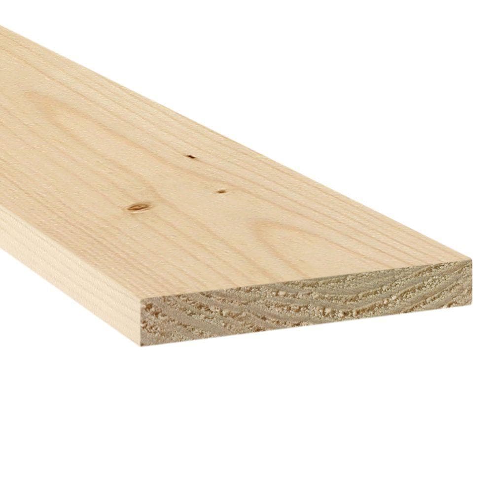 1 x 4 x 12' Construction/Framing #2 Lumber