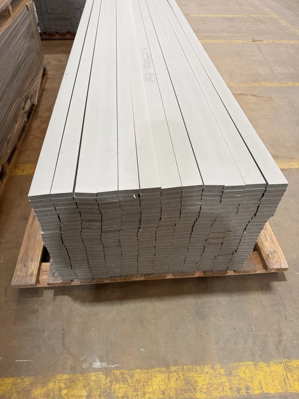Brand Name Cement Fiber Batten Strips— 4/4 × 2½" × 10ft (Per Piece)