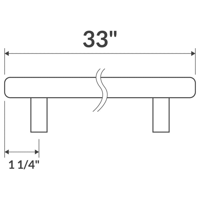 LessCare Brushed Satin Nickel Handle - CALL FOR QUOTE!