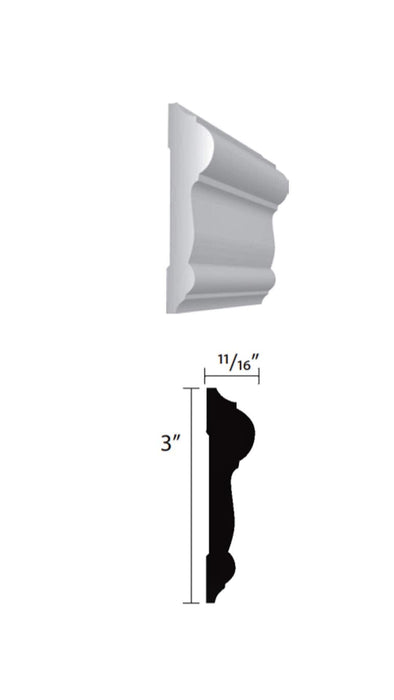 MOULDING CHAIR RAIL - CALL FOR QUOTE!