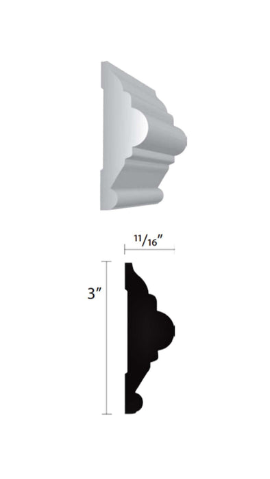 MOULDING CHAIR RAIL - CALL FOR QUOTE!