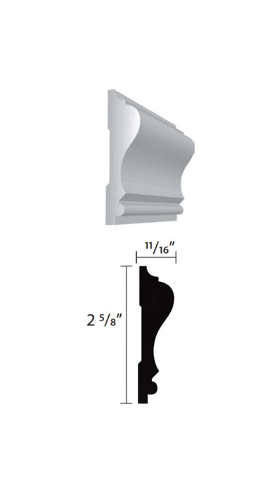 MOULDING CHAIR RAIL - CALL FOR QUOTE!